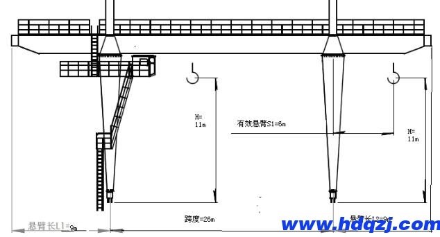 20tA型軌道門式起重機產品結構設計 20tA型軌道門式起重機產品結構設計