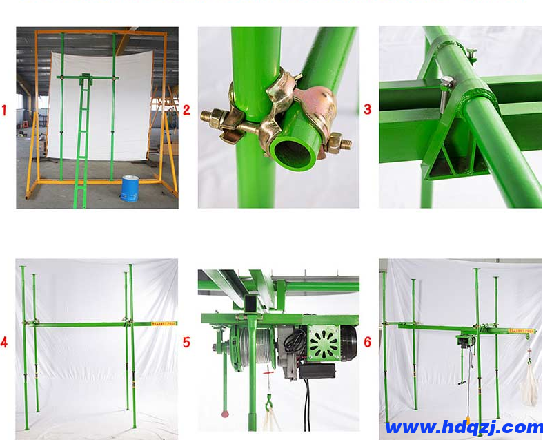 四柱式直滑吊運機 四柱式直滑吊運機