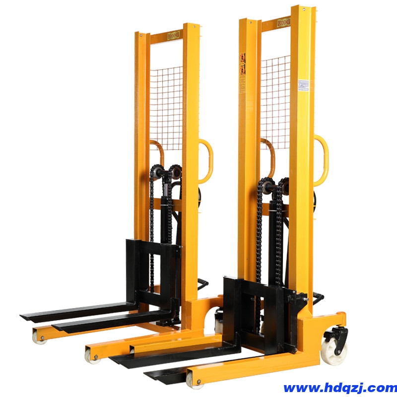 C型鋼手動(dòng)液壓堆高車 C型鋼手動(dòng)液壓堆高車