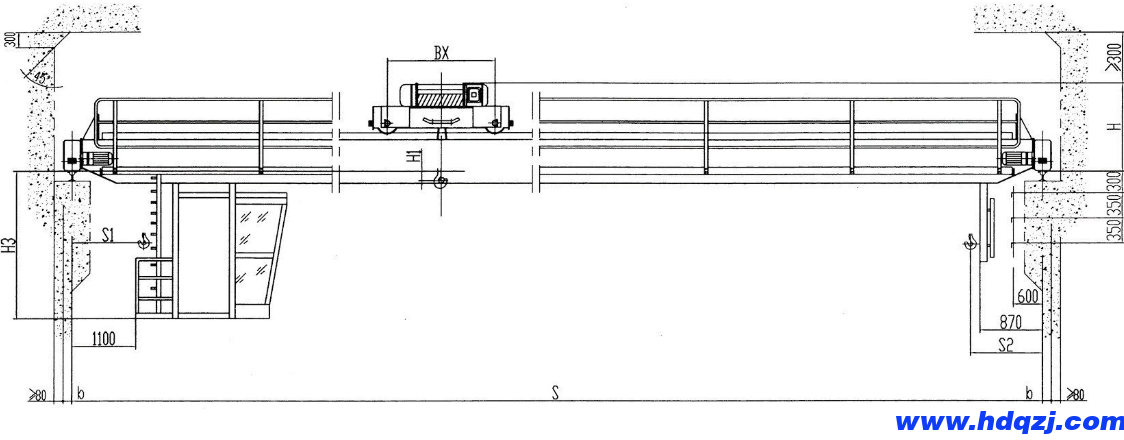 電動葫蘆橋式起重機 電動葫蘆橋式起重機